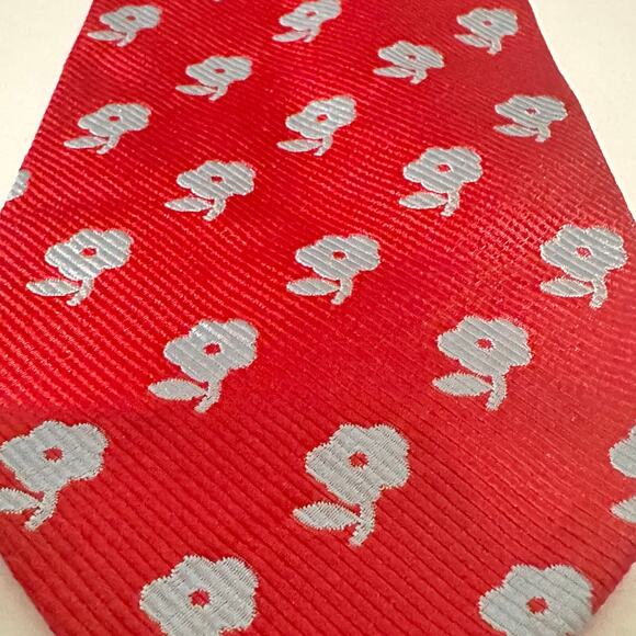 Banana Republic Floral Necktie Career Office Nerd - Picture 5 of 9